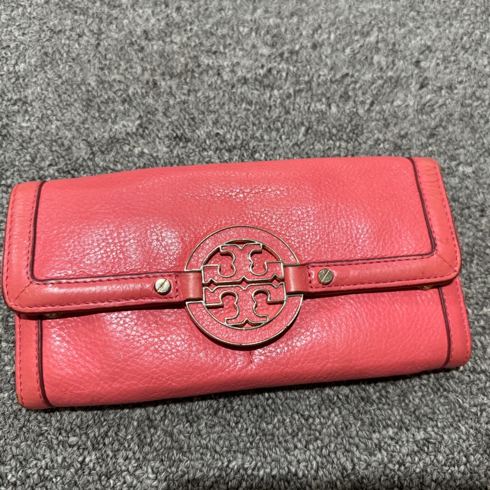 Tory Burch Coral Wallet